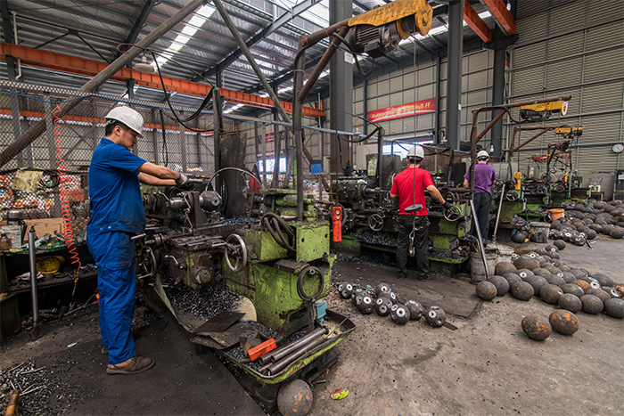 佛山网架配件车间